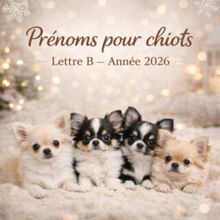 ✨ À la recherche du prénom parfait pour votre futur chiot ? 🐶💙L’année 2026 sera placée sous la lettre B 🅱️
Nous venons de publier un article complet avec plein d’idées de prénoms doux, originaux, élégants ou pleins de caractère, pour vous aider à trouver le prénom qui fera toute la différence 🥰👉 Inspirez-vous, notez vos coups de cœur et dites-nous en commentaire ceux que vous préférez !🔗 Découvrez l’article ici :
https://elevage-chihuahuas-lof.fr/prenoms-pour-votre-chiot-en-2026-toutes-nos-idees-pour-lannee-du-b/#prenomchiot #anneedub #chiot2026 #prenomchien #chihuahua #passionchiens #ideesprenoms #futurchiot #amourcanin #elevagefamilial